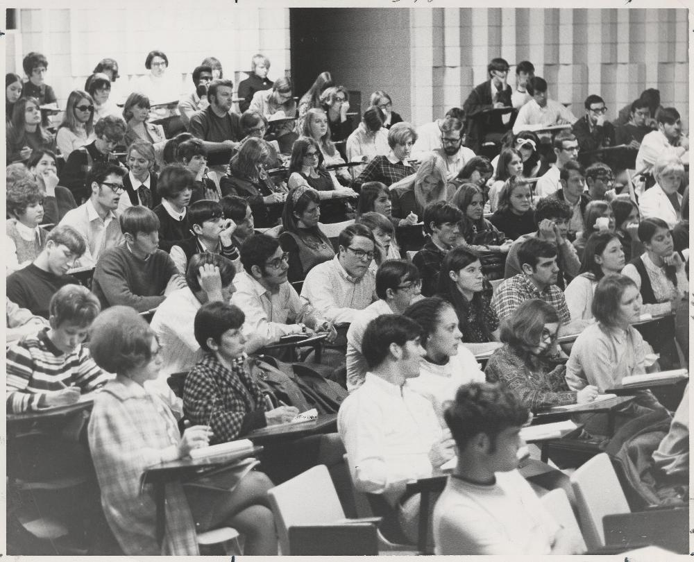 1960's students in classroom
